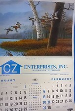 Calendario parete 1983 - calendario,