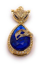 Gatto Leopardo Oro Blu