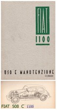 FIAT 508 C  1100 – 1948  – USO E MANUTENZIONE  –  Driver’s Handbook -