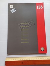 Alfa Romeo 156 presentazione 1997 cartella stampa originale