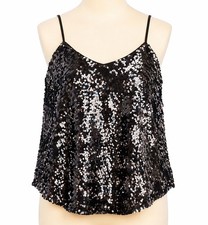 NWT $89 1.State Sequin Top XS