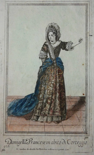 Gravure ancienne 17e - gravure, du