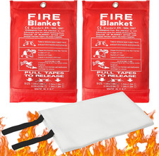 2 Pezzi Coperta Antincendio