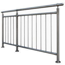 Ringhiera acciaio inox V2A per