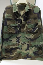 CAMICIA MIMETICA MILITARE AMERICANA - AMERICAN CAMOUFLAGE SHIRT - USATO