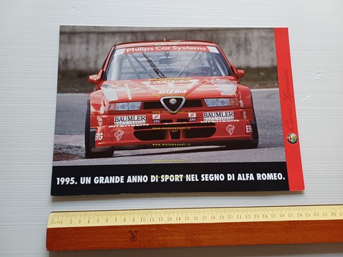 Alfa romeo corse 1995 - 1995, depliant