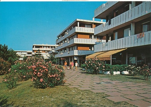 Vecchia cartolina lido dei - cartolina,