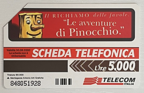 Carta telefonica le - telefonica,