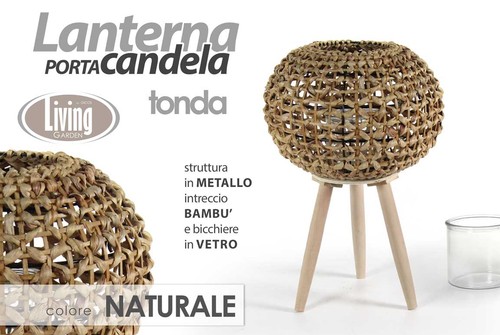 Lanterna portacandela piantana - lanterna,