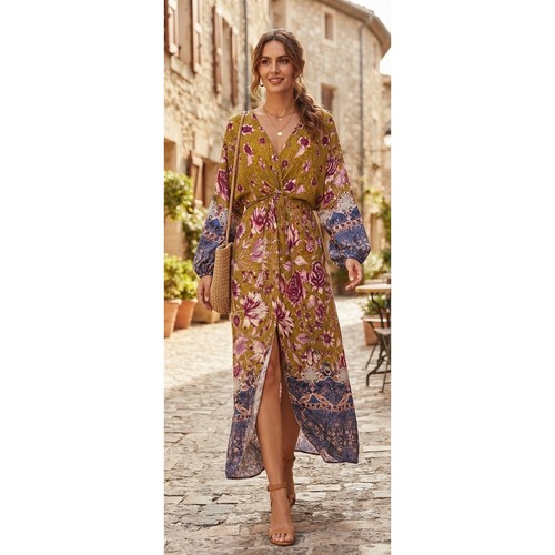 Maxi abito anthropologie - maxi,