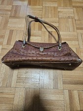 Marino Orlandi Brown Ostrich