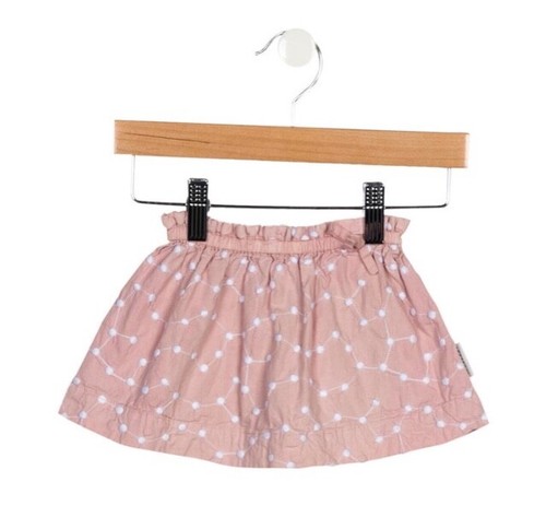 Gonna ricamata rosa - , per