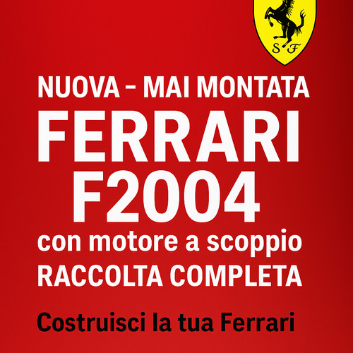 Ferrari f2004 agostini - ferrari, con
