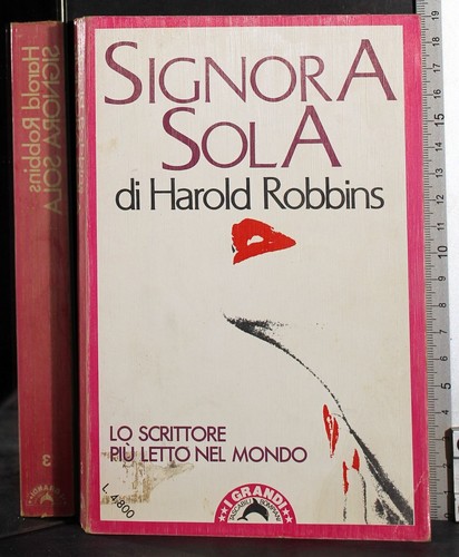 Signora sola harold robbins - sola.,