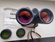 Binocolo CARL  ZEISS JENA Fernglaser 10x40 con Doppie Lenti Intercambiabili Gial