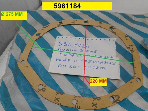 Guarnizione coperchio