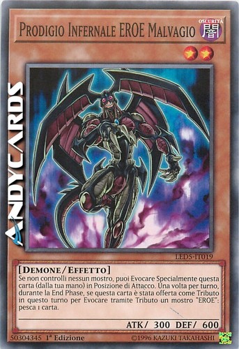 Prodigio infernale eroe - infernale,