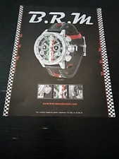 BRM V12 44 GT ITALIA WATCH OROLOGIO VINTAGE AD PUBBLICITA