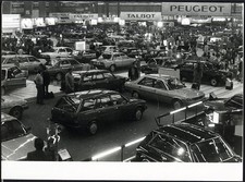 Foto vintage Veduta Salone Auto Parigi 1982 Ft 37162 - Stampa 24x18 cm