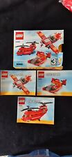 LEGO Creator 31003 3in1 elicottero/aereo/overcraft USATO