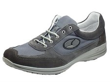 Grisport Mocassino con Lacci, linea City Casual Light Step, colore (Grigio)
