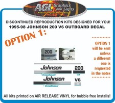 1995 - 98  JOHNSON 200 V6