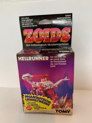 Zoids tomy hellrunner vintage - zoids,