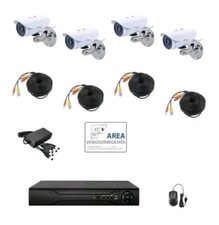 KIT VIDEOSORVEGLIANZA AHD IP