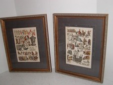 2 antiche stampe Hottenroth