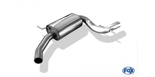 Silenziatore centrale fox vw - centrale,