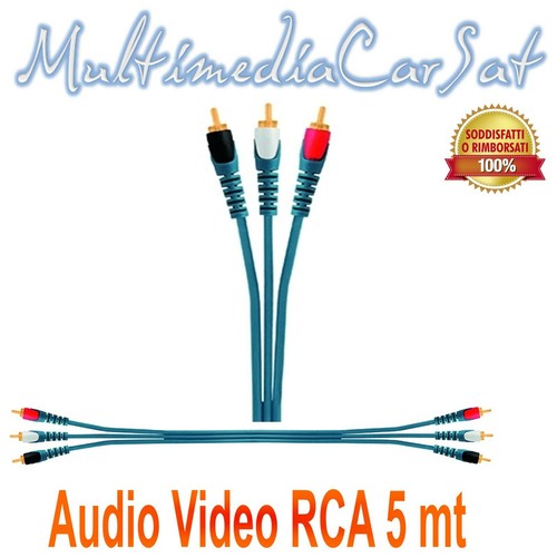 Cavo prolunga segnale rca - cavo,