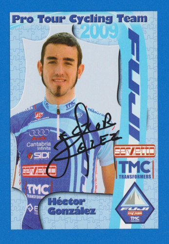 Cyclisme carte cycliste hector - carte,