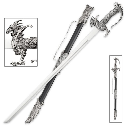 Large dragon saber - large, fantasy