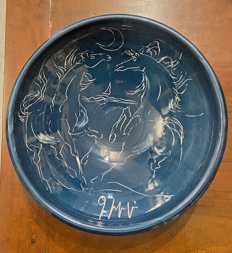 Grande centrotavola ceramica - centrotavola,