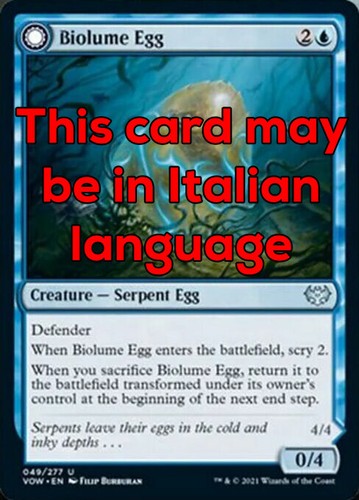 Mtg biolume egg exc - egg, uovo