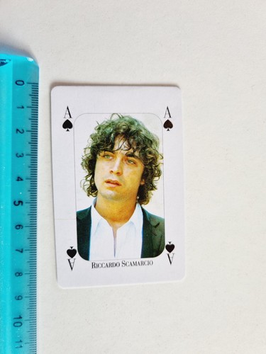 Riccardo scamarcio card - riccardo, rare