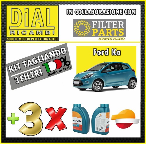Kit tagliando filtri - 3pz, ford