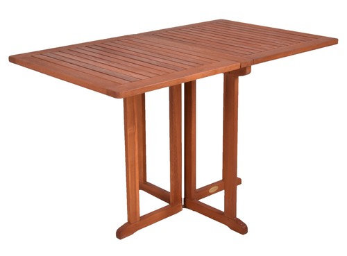 Tavolo balcone legno eucalipto