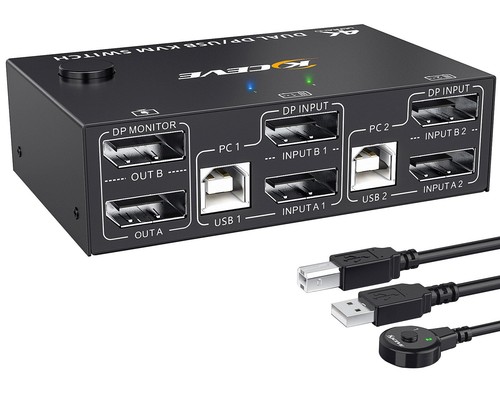 Switch kvm monitor dual - 2,
