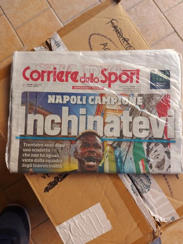 Giornali vittoria scudetto e - giornali,