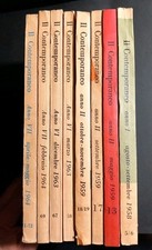 Il Contemporaneo rivista mensile - 8 numeri anni 58/64