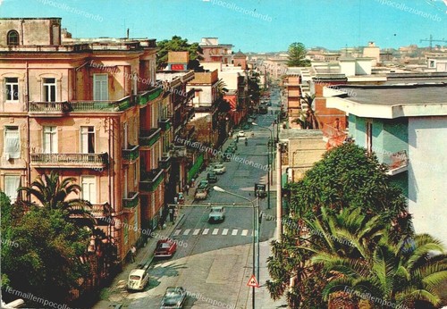 Do964 cartolina portici via - cartolina,