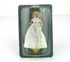 Piccola Bambola Vestito Bianco Del Prado Collection Miniatura Vintage D'Epoca 