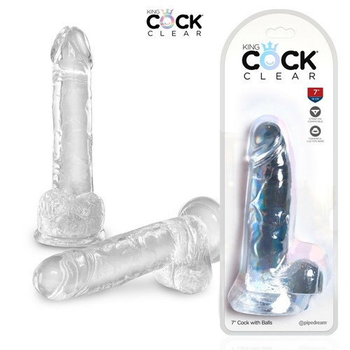 King cock clear with - 7",