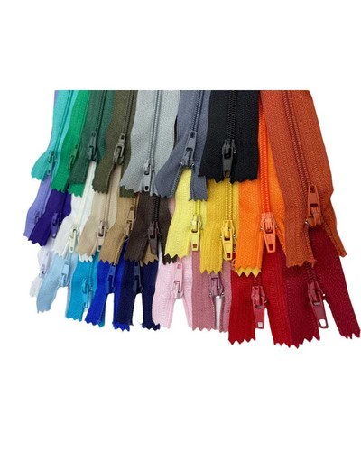 Cerniera zip lampo nylon fissa - lampo,