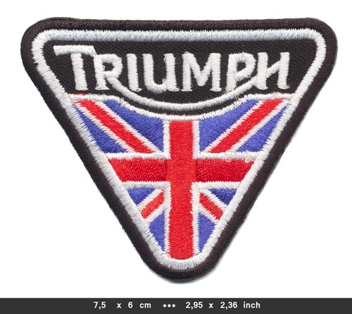 Triumph toppa patch - triumph,