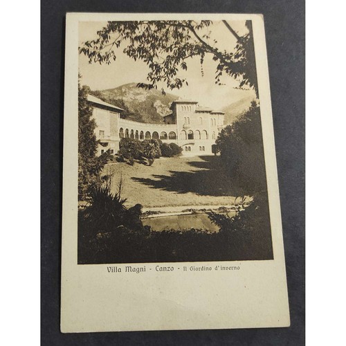 Cartolina canzo villa magni - cartolina,
