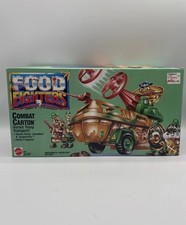 FOOD FIGHTERS Combat Carton FIGURINA VEICOLO 1988 MATTEL NUOVA CON SCATOLA BELLA FORMA