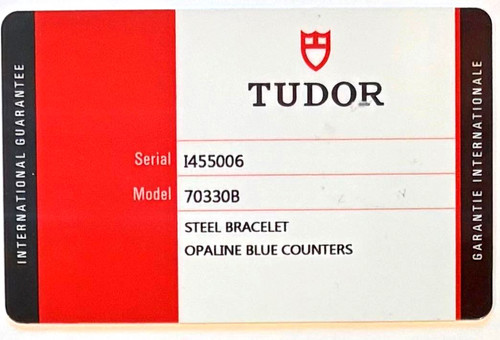 Tudor 70330b heritage chrono - tudor,
