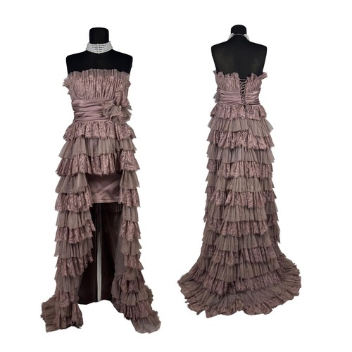 Abito vintage con corsetto - , in